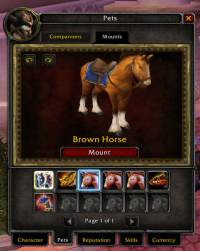 A mount page